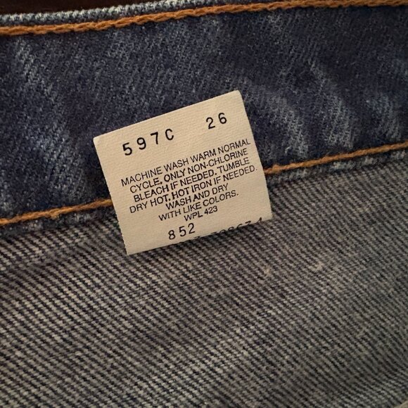 Vintage Mens Levis 517 Made In USA Denim Jeans Size 33 X 28 - Picture 9 of 9
